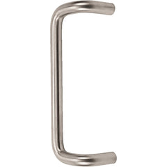 Pull-Type Handles; Handle Type: External; Material: Stainless Steel; Mount Type: Surface; Finish: Satin Stainless Steel; Projection: 3.5; Handle Width: 2.5 in