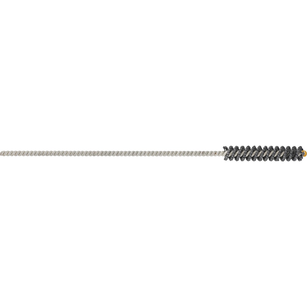 Flexible Cylinder Hone: 6.00 mm Max Bore Dia, 320 Grit, Silicon Carbide