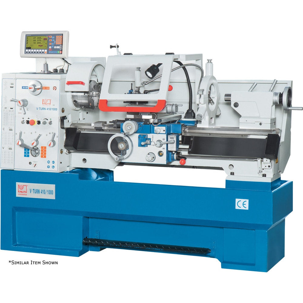 Engine Lathe: Three Phase, 230.00V, 7.4 hp, 10mm, Electronic Variable Speed