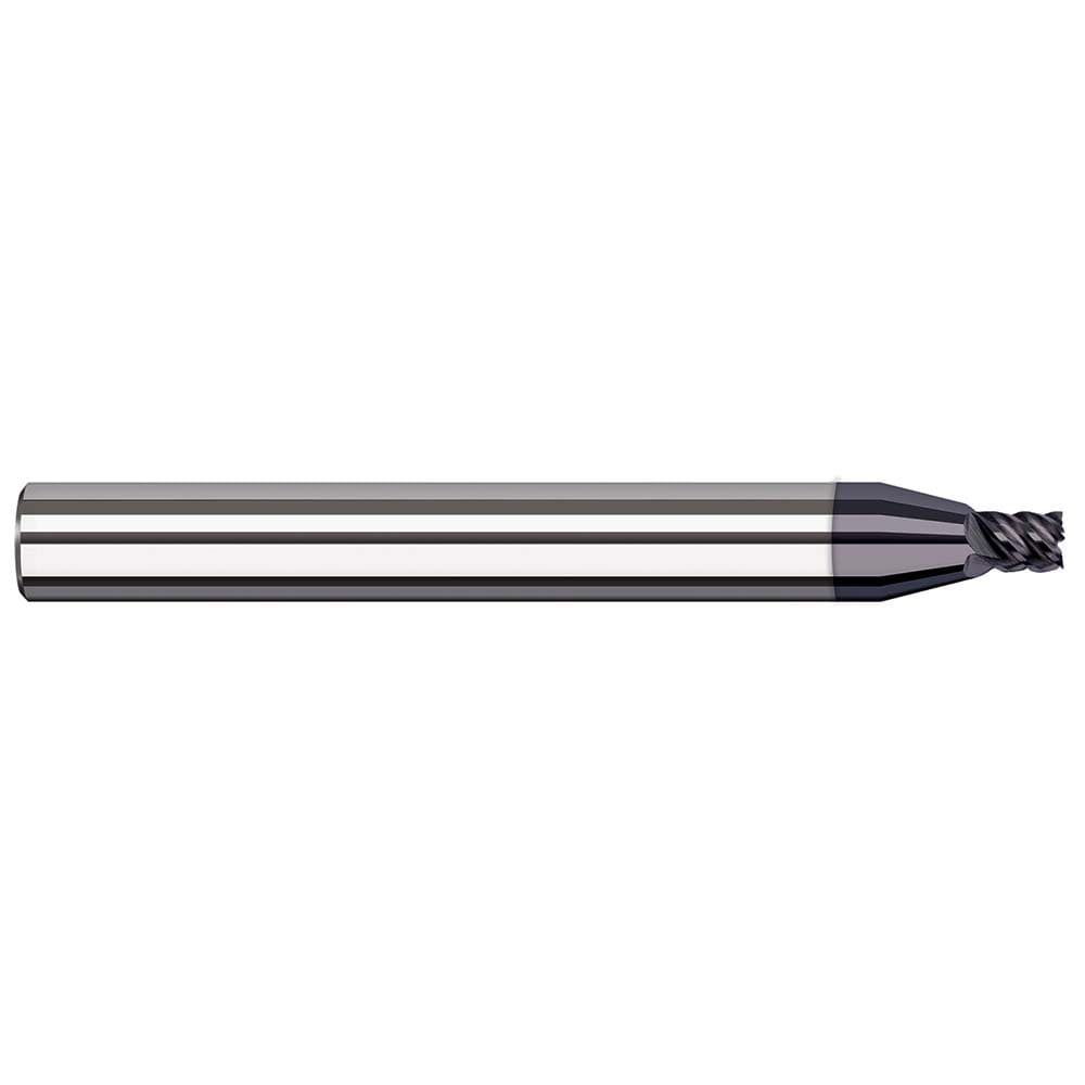 Square End Mill: 3/32" Dia, 9/64" LOC, 7 Flute, Solid Carbide