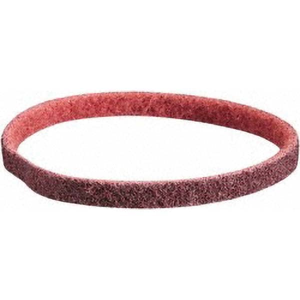 Abrasive Belt: 2" Wide, 72" OAL, 80 Grit, Aluminum Oxide