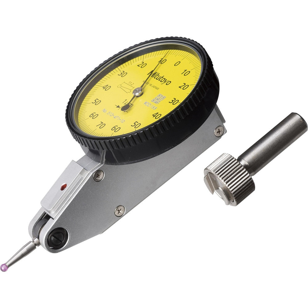 Vertical Dial Test Indicator: 0.14 mm Max, +/-4µm microm Accuracy