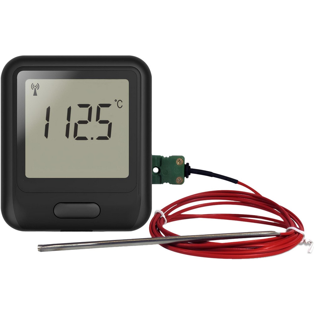 Thermometer/Hygrometers & Barometers; Product Type: Thermocouple Data Logger; Probe Type: Wired Probe, Wireless Sensor; Accuracy: ±1.5°C; Dew Point Accuracy:  ; Power Source: Battery, AC Rechargeable; Batteries Included: Yes