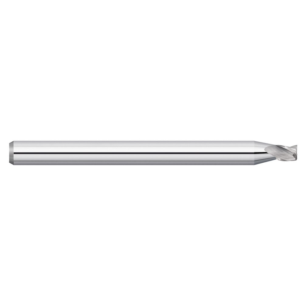 Square End Mill: 0.50 mm Dia, 3 Flute, Solid Carbide