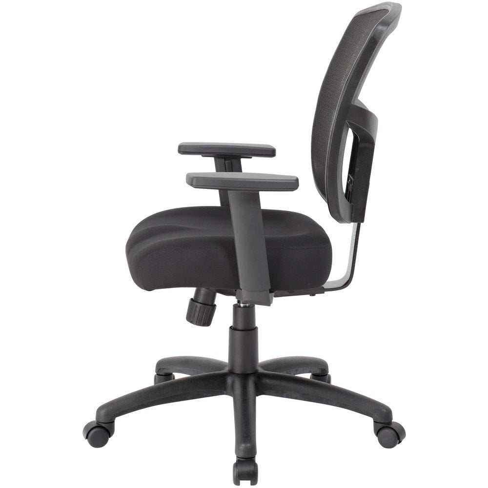 Task Chair: Mesh, Adjustable Height, Black