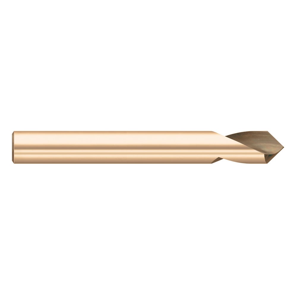 Spotting Drill: 90 ° Point, 3-1/8" OAL, Cobalt M-42