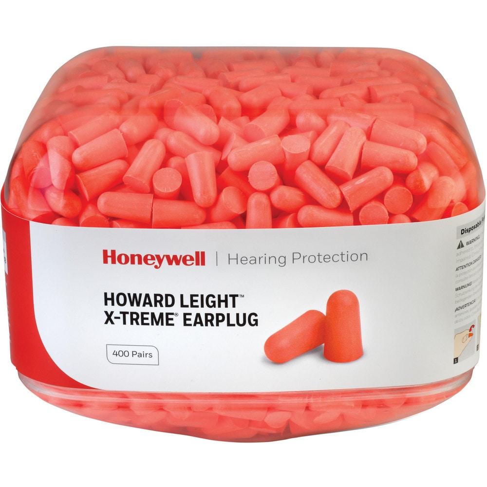 Earplug Dispenser Refill: 400 Pairs per Canister: 2 Canisters per Case: 800 Pairs per Case Pairs, Polyurethane Foam, Taper End Shape, 32.00 dB