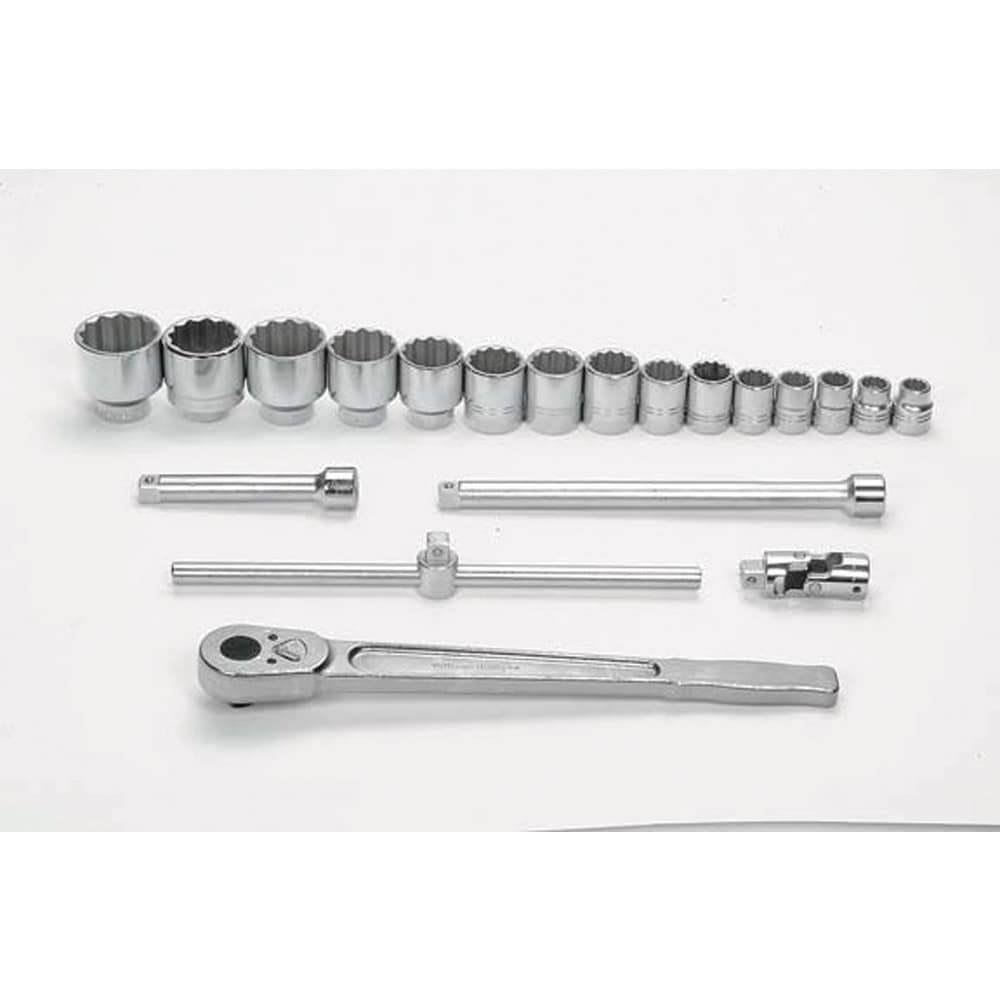Standard Hand Socket: 3/4" Drive, 27.00 mm Socket, 12-Point