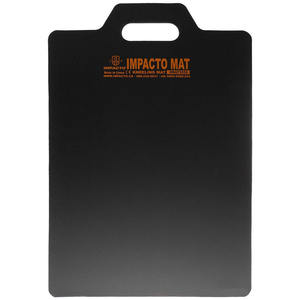 Anti-Fatigue Mat: 21.0000" Length, 14.0000" Wide, 1" Thick, Closed Cell Polyvinylchloride, Rounded Edge, Standard Duty