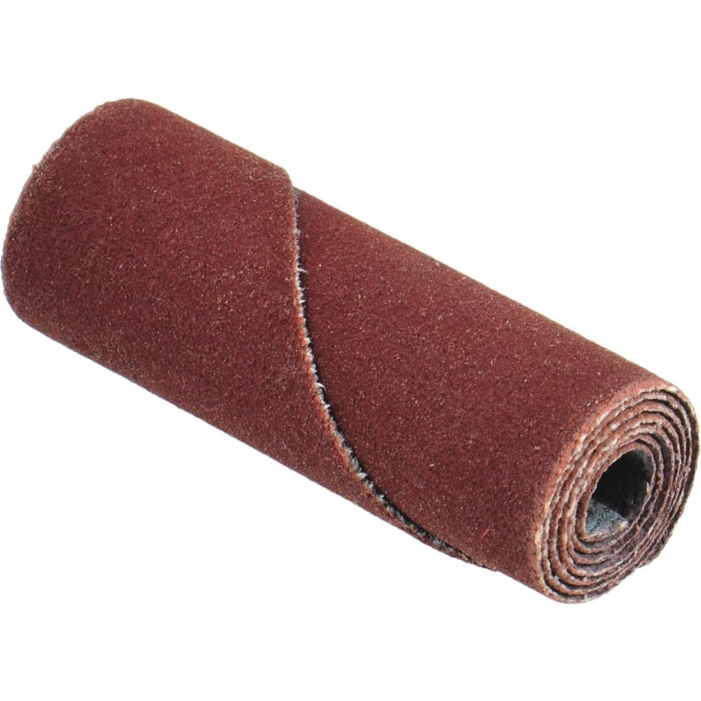 Straight Cartridge Roll: 1" Dia, 2" OAL, 60 N/A Aluminum Oxide