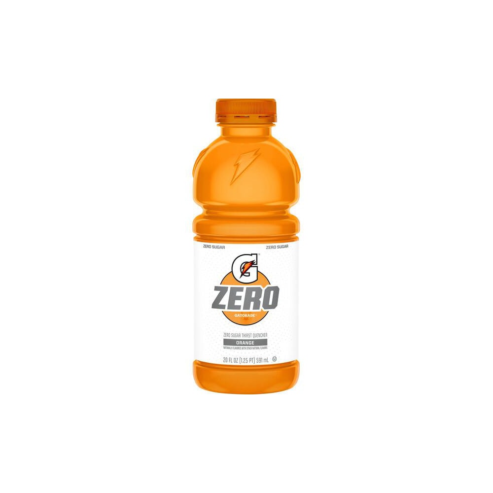 Activity Drink: 20 Bottle, Orange, Liquid, Yields 20.00 oz