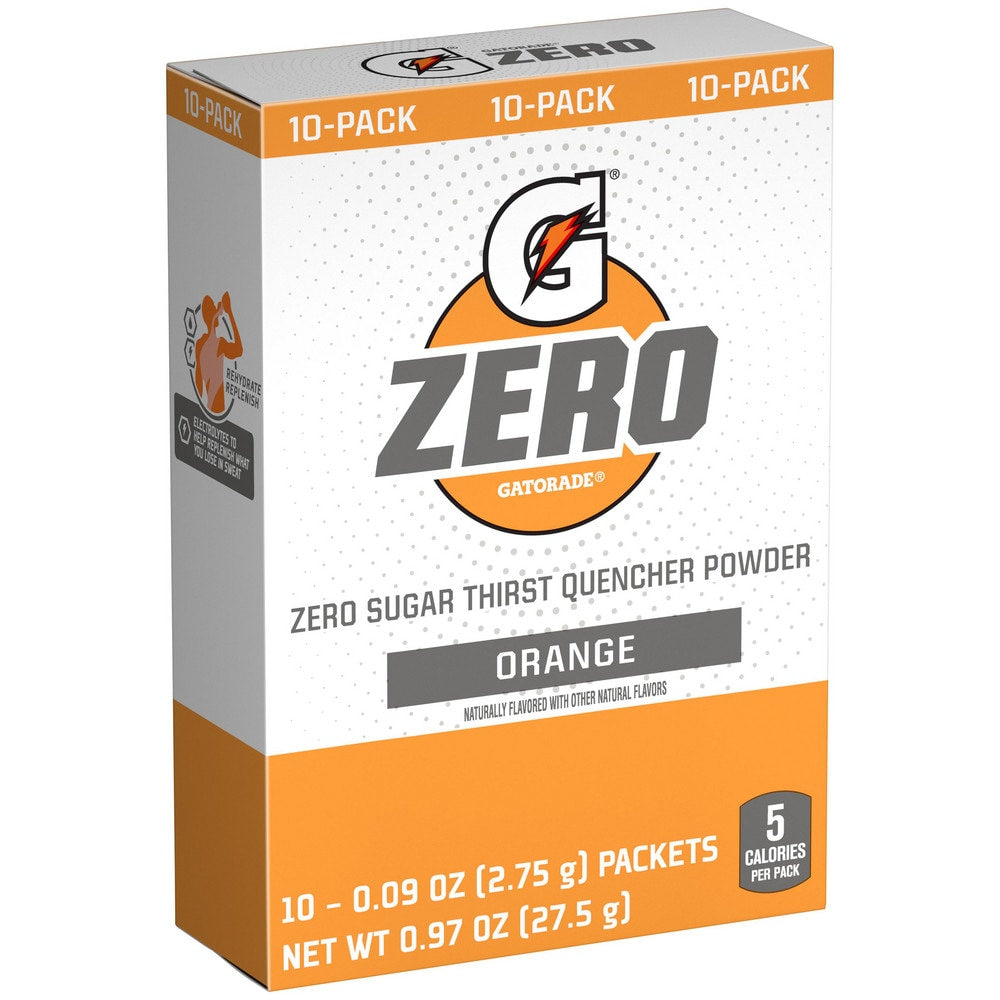 Activity Drink: 16.9 Packet, Orange, Powder, Yields 16.90 oz