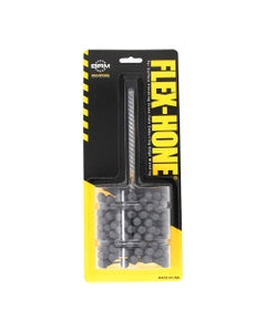 2 7/8″ Bore Diameter × 3″ Hone Length × 8″ Overall Length, 180 Grit, Boron Carbide - Standard Duty Flex-Hone