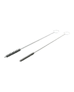 2 pc Power Brush Set, 0.219″ - 0.312″ Brush Diameters, Stainless Steel