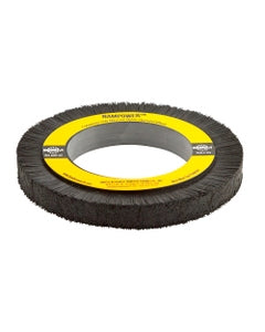 150 mm Diameter × 0.591″ Width, 600 Grit, Diamond, 0.012″ Crimped Bristle, Wheel Brush