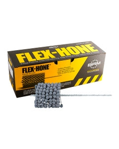 3 1/4″ Bore Diameter × 3 1/2″ Hone Length × 13.5″ Overall Length, 400 Grit, Silicon Carbide - Standard Duty Flex-Hone