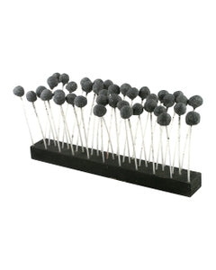 19, 23, 27, 32 Bore Diameter × 12″ Hone Length x Overall Length, 600 Grit, Silicon Carbide - Extra Heavy Duty Flex-Hone