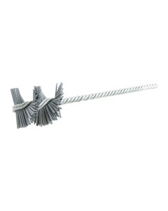 1″ Diameter × 120 Grit, 10″ OAL, Silicon Carbide, Rectangular Filament Abrasive Nylon Brushes