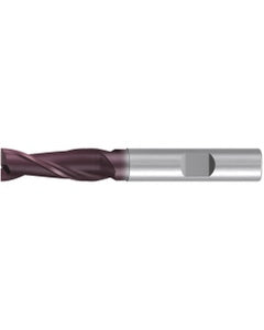 Square End Mill; 6 mm Dia. × 18 mm LOC × 6 mm Shank Dia. × 62 mm OAL ; 2 FL ; Carbide ; AlTiN ; Series 2515A