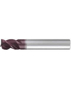 Square End Mill; 20 mm Dia. × 20 mm LOC × 20 mm Shank Dia. × 92 mm OAL ; 3 FL ; Carbide ; AlTiN ; Series 2516A