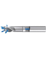 Square End Mill; 1/4″ Dia. × 1/4″ Shank Dia. × 2-1/4″ OAL ; 4 FL ; Carbide ; Bright ; Series 2889 Z