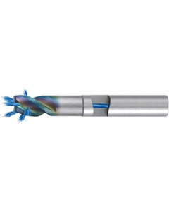 Square End Mill; 1/4″ Dia. × 1/4″ Shank Dia. × 2-1/4″ OAL ; 3 FL ; Carbide ; CrN ; Series 2889RZ