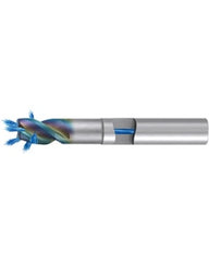 Square End Mill; 1/4″ Dia. × 1/4″ Shank Dia. × 2-1/4″ OAL ; 3 FL ; Carbide ; CrN ; Series 2889RZ