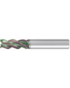 Chamfer End Mill; 12 mm Dia. × 26 mm LOC × 12 mm Shank Dia. × 83 mm OAL ; 3 FL ; Carbide ; GLT ; Series 2544K