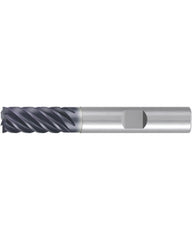 Square End Mill; 5/8″ Dia. × 1-1/4″ LOC × 5/8″ Shank Dia. × 3-1/2″ OAL ; 6 FL ; Carbide ; AlCr ; 0.008″ R