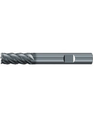 Square End Mill; 1/2″ Dia. × 1″ LOC × 1/2″ Shank Dia. × 3-1/4″ OAL ; 5 FL ; Carbide ; AlCr ; Series 2571L