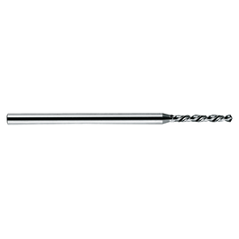 2.35 mm Dia. × 2.5 mm Shank Dia. × 35 mm OAL × 14 mm Flute Length, 120 Degrees, 2 Flute, HSS-E, Micro Drill
