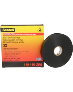 1/2 in × 36 yd Scotch(R) Heavy Duty Vinyl Electrical Tape 22-1/2x36YD Alt Mfg # 10026