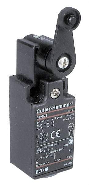 Eaton Cutler-Hammer - Limit Switch Rod Lever - For Use with E49 Miniature DIN Limit Switches - Exact Industrial Supply