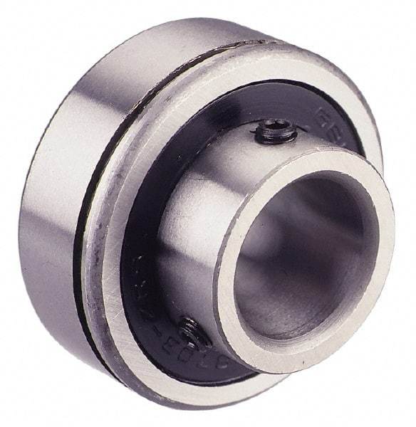 Value Collection - 7/8" Bore Diam, 2" OD, Double Seal Semi Ground Extra Light Radial Ball Bearing - 1 Row, Round Bore, 1,096 Lb Static Capacity, 2,040 Lb Dynamic Capacity - Exact Industrial Supply