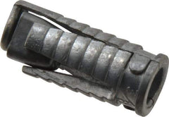 Made in USA - 11/16" Diam, 11/16" Drill, 1-3/4" OAL, Four Way Expansion Concrete Anchor - Grade 5 Alloy Steel, Zinc-Plated Finish, Hex Nut Head, Hex Drive - Exact Industrial Supply