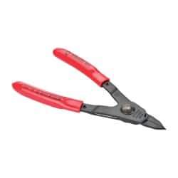 Rotor Clip - DSH External Retaining Ring Pliers - -3" Min Ring Size - Exact Industrial Supply