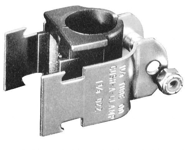 ZSI - 2-1/8" Pipe, Tube Clamp with Cushion - Exact Industrial Supply