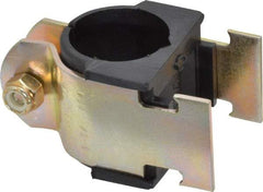 ZSI - 1-1/4" Pipe, Tube Clamp with Cushion - Dichromate - Exact Industrial Supply