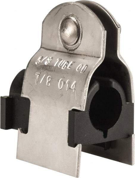 ZSI - 5/8" Pipe, Tube Clamp with Cushion - Exact Industrial Supply