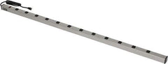 Wiremold - 12 Outlets, 120 Volts, 15 Amps, 6' Cord, Power Outlet Strip - Raceway Mount, 5-15 NEMA Configuration, 72" Strip, cULus Listed - Exact Industrial Supply