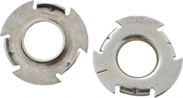 Weiler - 2" to 1" Wire Wheel Adapter - Metal Adapter - Exact Industrial Supply