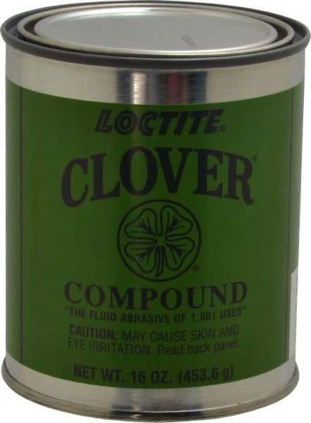 Loctite - 1 Lb Grease Compound - Compound Grade Coarse, Grade G, 80 Grit, Black & Gray, Use on General Purpose - Exact Industrial Supply