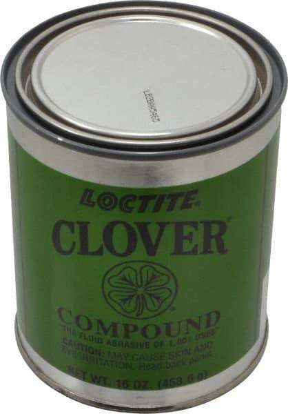Loctite - 1 Lb Grease Compound - Compound Grade Medium, Grade D, 180 Grit, Black & Gray, Use on General Purpose - Exact Industrial Supply