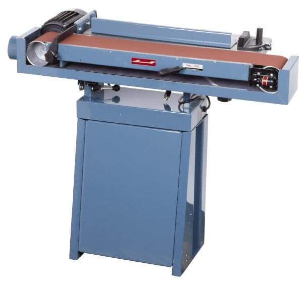 Enco - Belt Sanding Machines Belt Length (Inch): 89 Belt Width (Inch): 6 - Exact Industrial Supply