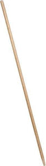 Weiler - 60 x 15/16" Wood Handle for Floor Brushes & Garage Brushes - Threaded Connection, Tan - Exact Industrial Supply