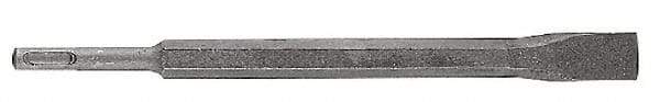 DeWALT - 3/4" Head Width, 10" OAL, Cold Chisel - SDS Plus Drive, SDS Plus Shank, Steel - Exact Industrial Supply