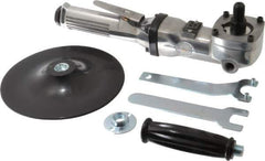 Value Collection - 7" Wheel Diam, 4,500 RPM, Pneumatic Angle & Disc Grinder - 5/8-11 Spindle - Exact Industrial Supply
