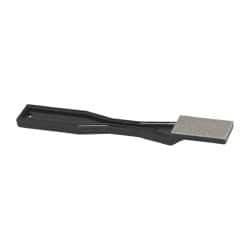 3M - 1-1/2" OAL Fine Sharpener Diamond File - 3/4" Wide, 1-1/2 LOC, Black - Exact Industrial Supply