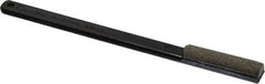 3M - 1-3/4" OAL Fine Half Round Sharpener Diamond File - 1/2" Wide, 1-3/4 LOC, Black - Exact Industrial Supply