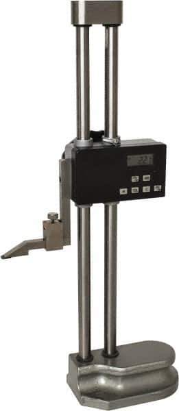 Value Collection - 12" Electronic Height Gage - 0.001" Resolution, LCD Display - Exact Industrial Supply